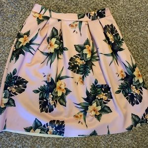 ASOS Tropical High Waisted Skirt